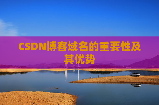 CSDN博客域名的重要性及其优势
